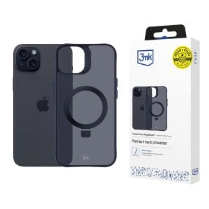 Capa para Apple iPhone 15 Plus - 3mk Smoke Case Mag&Stand