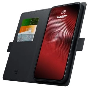 Capa com aba para Apple iPhone 15 Plus – 3mk HARDY® Foldy Case™