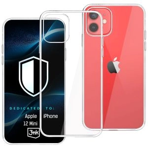 Capa transparente para Apple iPhone 12 Mini – 3mk HARDY® Vision Case™