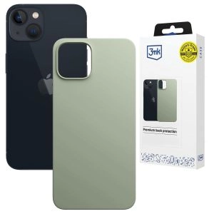 Capa de silicone com MagSafe para Apple iPhone 15 Plus - 3mk HARDY® Mellow MagCase™ Green