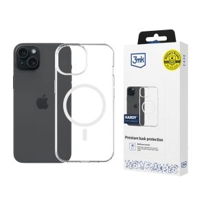 -Capa resistente para Apple iPhone 15 Plus - 3mk HARDY® LiqForce MagCase™