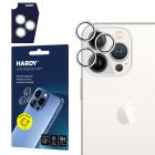 Proteção da lente para Apple iPhone 15 Pro Max - HARDY Lens Protection Pro White