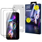 2x Vidro temperado com aplicador para Apple iPhone 14 Pro – 3mk HARDY® Hardura 9H™