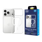 Capa resistente com MagSafe para Apple iPhone 17 Pro - 3mk EverClear MagCase