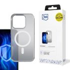 Capa para Apple iPhone 15 Pro Max - 3mk Frosty MagCase White