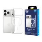 Capa resistente com MagSafe para Apple iPhone 17 Pro - 3mk EverClear MagCase