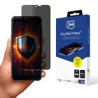 Película de Priveacidade com filtro de privacidade Samsung Galaxy XCover 7 - 3mk Silky Matt Privacy