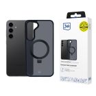 Capa para Samsung Galaxy S24+ - 3mk Smoke Case Mag&Stand