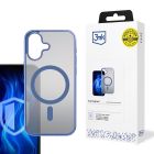 Capa para Apple iPhone 16 - 3mk Frosty MagCase Blue