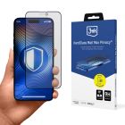 Vidro temperado fosco para Apple iPhone 15 Plus/16 Plus - 3mk Hardglass Matt Max Privacy