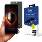 Película de Priveacidade com filtro de privacidade Motorola Moto G04 - 3mk Silky Matt Privacy