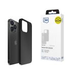 Capa para Apple iPhone 16 Pro - 3mk Silicone Case Preto