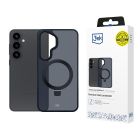 Capa para Samsung Galaxy S25 - 3mk Smoke Case Mag&Stand