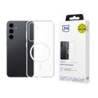 Capa para Samsung Galaxy S24+ - 3mk Clear MagCase