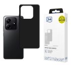 Capa para Redmi Note 14 4G - 3mk Matt Case Preto