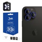 Vidro temperado para lente de câmara para Apple iPhone 15 Pro - 3mk Lens Protection Pro Black