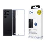 Capa ultraleve para Samsung Galaxy S22 Ultra 5G - 3mk Just20g Clear Case