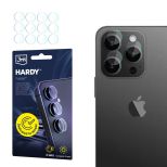 Vidro para lente da câmara para Apple iPhone 15 Pro Max - 3mk HARDY® Fusion Lens Protection™