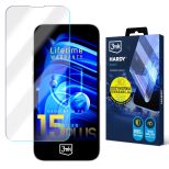 Película super resistente para Apple iPhone 15 Plus - 3mk HARDY® Tectra™ (garantia vitalícia)