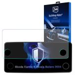 Película de proteção mate para ecrã de navegação para Skoda Kamiq Bolero 2024- – 3mk TechWrap Matte™ Center Display