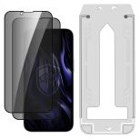 2x Vidro temperado com filtro de privacidade e aplicador para Apple iPhone 13 Pro Max/14 Plus - 3mk HARDY® Privzone 9H™