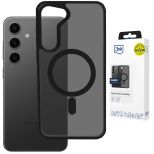 Capa fumada com MagSafe para Samsung Galaxy S23 5G – 3mk HARDY® Hazy MagCase™ Black