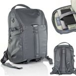 Mochila para portátil 16" 3mk HARDY® 360™ Grey com proteção 360° AST™ – profissional, de viagem, clamshell