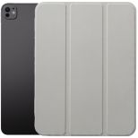Estojo com suporte para tablet Apple iPad Pro 13 (M4/M5) (13") - 3mk HARDY® TabCase™ Silver