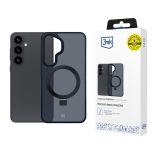 Capa para Samsung Galaxy S25+ - 3mk Smoke Case Mag&Stand