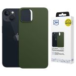 Capa para Apple iPhone 15 Plus - 3mk Hardy MagSilicone Verde Alpino