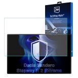 Película de proteção mate para ecrã de navegação para Dacia Sandero Stepway F. 2 Extreme – 3mk TechWrap Matte™ Center Display