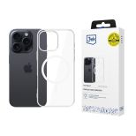 Capa para Apple iPhone 16 Pro Max - 3mk Clear MagCase