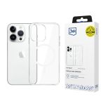 Capa para Apple iPhone 14 Pro Max - 3mk Clear MagCase