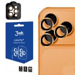 Vidro temperado para a lente da câmara para Apple iPhone 17 Pro/ iPhone 17 Pro Max - 3mk Lens Protection Pro Orange