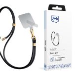 Cord?o para smartphone 3mk EasyClip Black (gold)