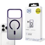 Capa para Apple iPhone 17 Pro - 3mk Frosty MagCase Purple