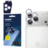 Proteção da lente para Apple iPhone 17 Pro/ iPhone 17 Pro Max - HARDY Lens Protection Pro  Silver