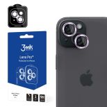 Vidro temperado para a lente da câmara para Apple iPhone 15 Plus - 3mk Lens Protection Pro Pink