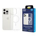 Capa resistente com MagSafe para Apple iPhone 15 Pro Max - 3mk EverClear MagCase