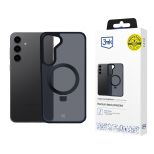 Capa para Samsung Galaxy S24+ - 3mk Smoke Case Mag&Stand