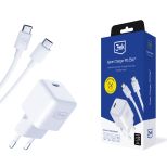 Carregador de parede PD GaN 25W - 3mk Hyper Charger + Cabo USB-C 1m