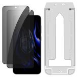 2x Vidro temperado com filtro de privacidade e aplicador para Samsung Galaxy S24+/S25+ - 3mk HARDY® Privzone 9H™