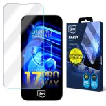 Película super resistente para Apple iPhone 17 Pro Max - 3mk HARDY® Tectra™ (garantia vitalícia)
