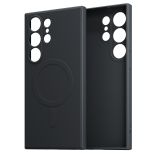 Capa flexível com MagSafe para Samsung Galaxy S24 Ultra – 3mk HARDY® Haptica MagCase™