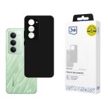 Capa para Redmi 15 4G/ 15 5G - 3mk Silicone Case Preto