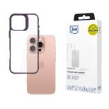 Capa para Apple iPhone 16 Pro - 3mk Satin Armor Case+ Purple