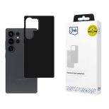 Capa de silicone para Samsung Galaxy S25 Ultra - 3mk HARDY® Mellow Case™ Black