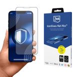 Vidro temperado fosco para Apple iPhone 13/13 Pro/14/16E - 3mk HardGlass Matt Max