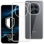 Capa transparente para Redmi Note 15 Pro 4G – 3mk HARDY® Vision Case™
