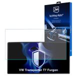 Película de proteção mate para ecrã de navegação para VW Transporter T7 Furgon 2024- – 3mk TechWrap Matte™ Center Display